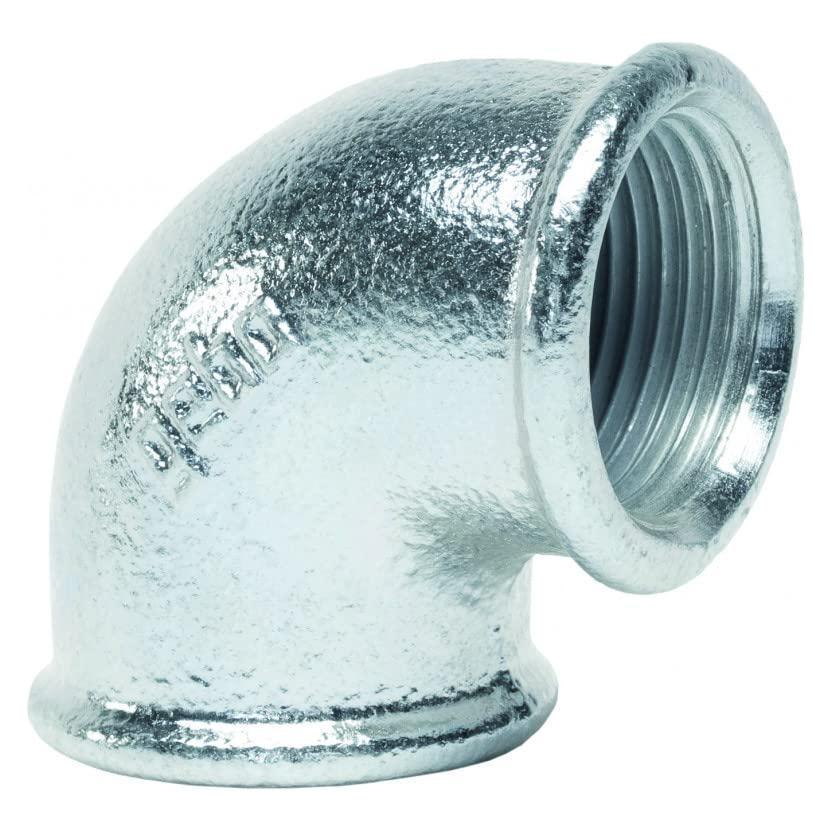 Gebo Bogen, 3/4", DN20, Innengewinde, verzinktes Gusseisen (Winkelverbindung) (59735735)