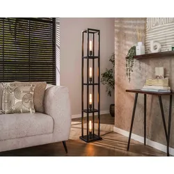designline »Quadra« Stehleuchte Beige / 4-flammig