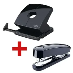 Novus Locher-Tacker-Büroset »B230 & B4« schwarz