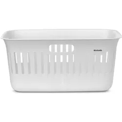 Brabantia, Wäschekorb, Wäschekorb Collect IT 40 l, Weiss (40 l)