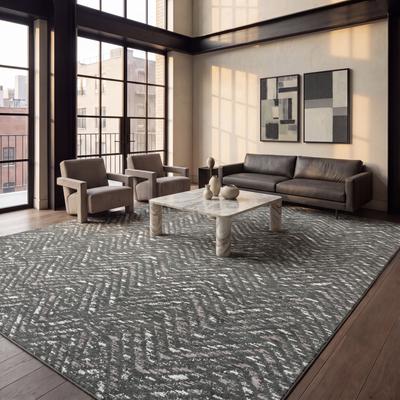 SAFAVIEH Adirondack Isabelle Chevron Distressed Rug