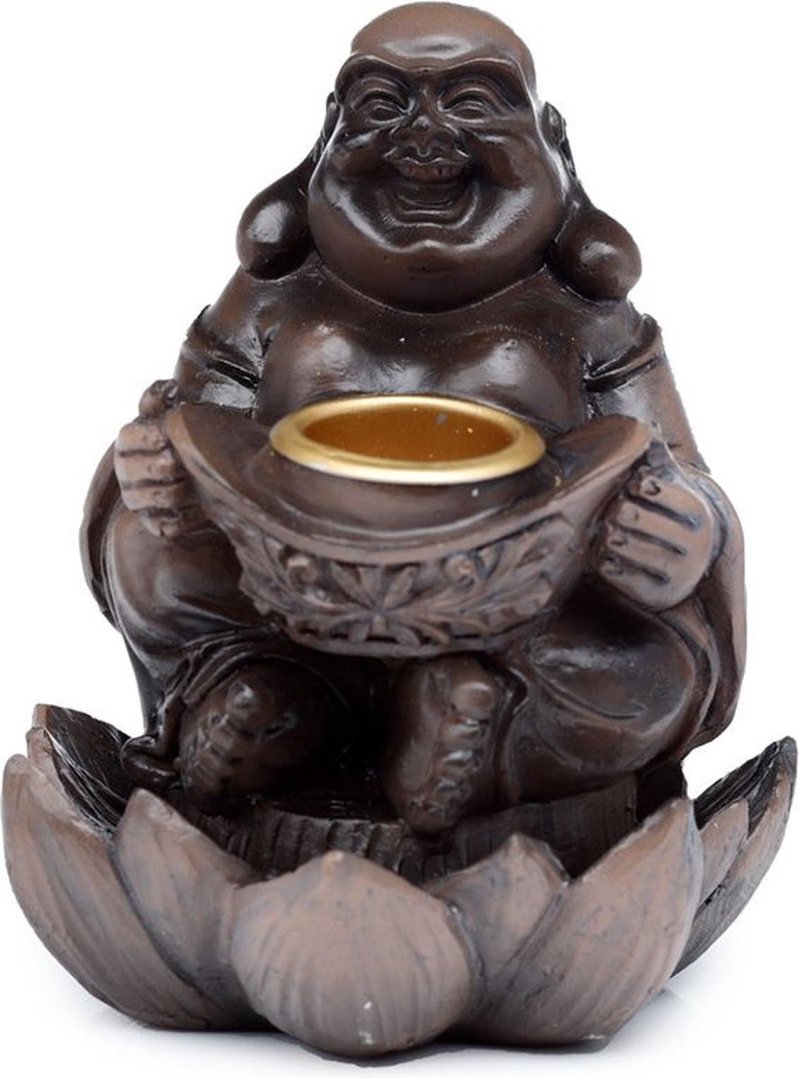 Peace of the East Boeddha Backflow Wierookhouder
