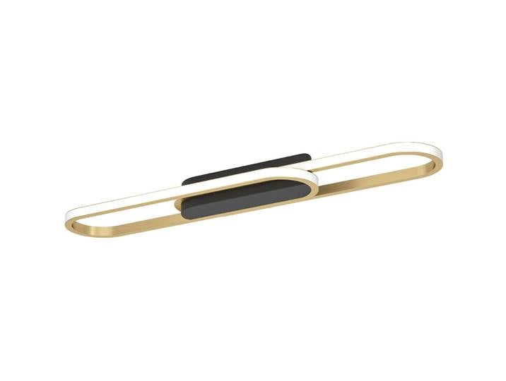 Deckenlampe Conivarena Schwarz, messing 2500 lm B 17 cm