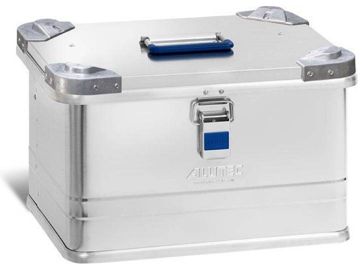 ALUTEC INDUSTRY - Opbergbox - 30 L - aluminium - zilver