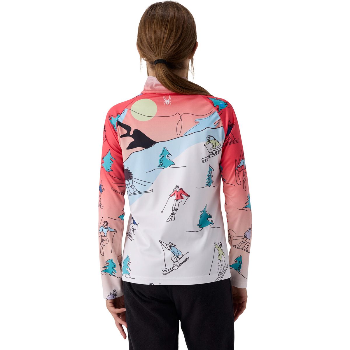 Spyder Surface 1/2 Zip electric coral (ELC) S 38R013604-ELC-S