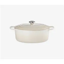 Le Creuset Signature, Pfanne + Kochtopf, Weiss