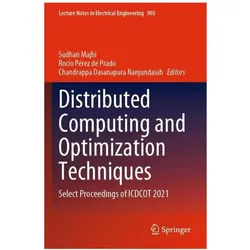 Distributed Computing and Optimization Techniques, Fachbücher von Sudhan Majhi, Pérez de Prado Roco, Dasanapura Nanjundaiah Chan