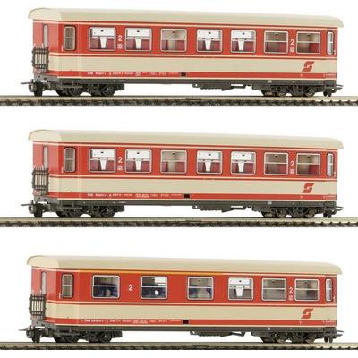 Roco 6240004 H0e 3er-Set Personenwagen der ÖBB