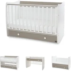Lorelli, Babybett, Babybett Dream NEW 70 x 140 cm (70 x 140 cm)