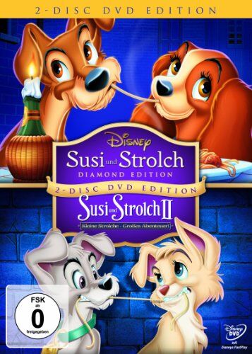 Susi und Strolch (Diamond Edition) / Susi und Strolch II: Kleine Strolche - Großes Abenteuer! [2 DVDs] - Preis vom 27.09.2026 03:53:48 h