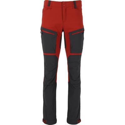 Cargohose WHISTLER "Kodiak", Jungen, Gr. 8, EURO-Größen, rot (rot, schwarz), 88% Nylon, 12% Elasthan, mehrfarbig, lang, Hosen Cargohose, mit atmungsaktiver Eigenschaft