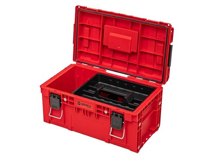 QBRICK SYSTEM Malette Outils Boîtes à Outils Valise PRIME RED Ultra HD Rouge 570 x 340 x 295 mm