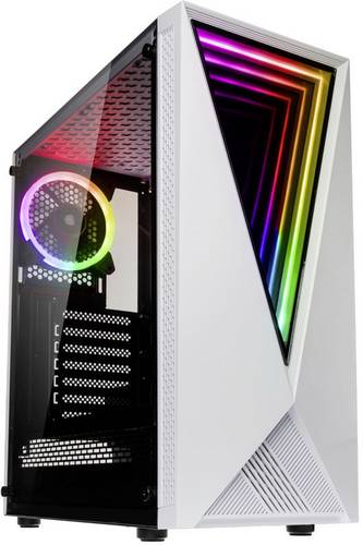 Kolink VOID WHITE Midi-Tower Gaming-Gehäuse, Gehäuse Weiß