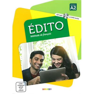 Édito A2, Taschenbuch von Myriam Abou-Samra,Céline Braud,Michèle Brunelle,Élodie Heu,Marion Perrard, Klett Sprachen GmbH
