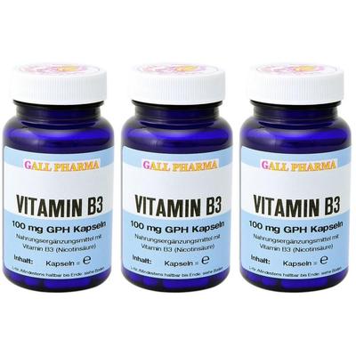 Vitamin B3 100 mg GPH Kapseln x3 3x180 St