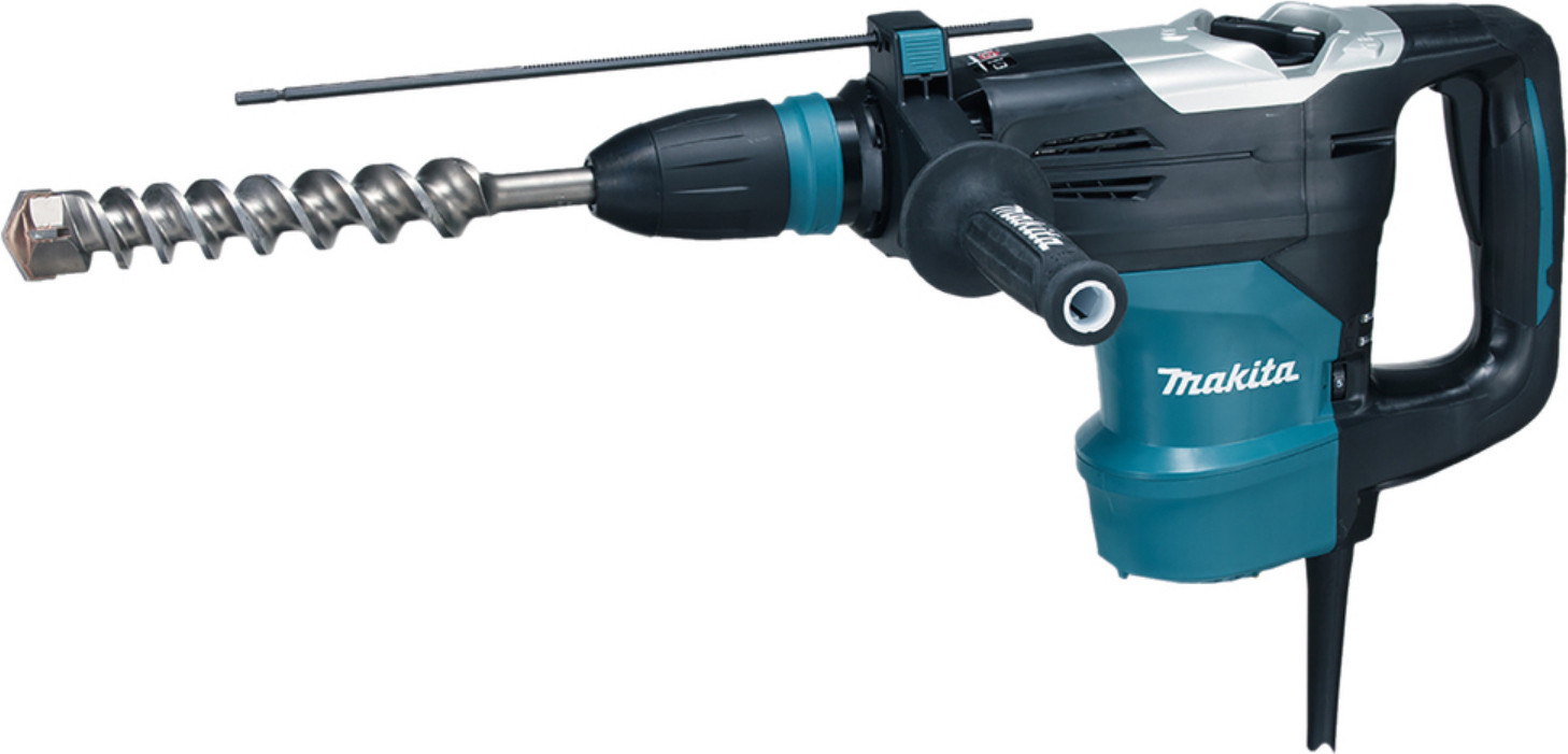 Makita HR4003C SDS Max Boormachine met pistoolgreep, Zwart/Groen