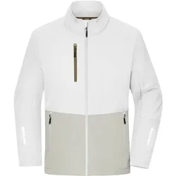 Softshell Jacke "JN1886" - L - Weiß