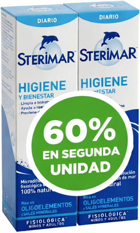 Sterimar Congestión Nasal spray pack 2 x 100 ml