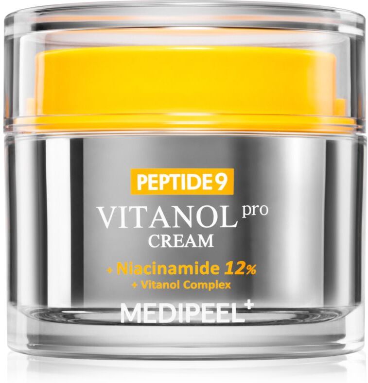 MEDIPEEL+ Peptide 9 Vitanol Cream Pro colour correcting cream with anti-ageing effect 50 g