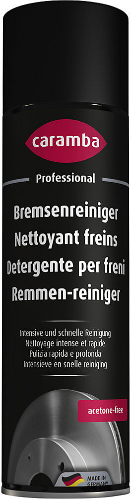 Caramba Intensiv Bremsenreiniger, Inhalt 500 ml, VE 15 Stk, Haltbarkeit 36 Monate