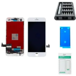 Kaputt.de iPhone 7 Display weiss - Premium-Set (Display, Apple iPhone 7), Mobilgerät Ersatzteile, Weiss