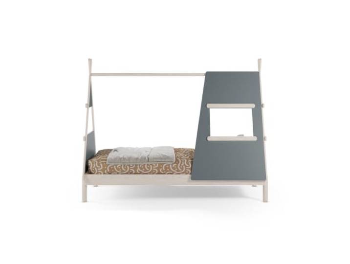 Calicosy Hüttenbett Schlafplatz 90 x 200 cm mit integriertem Fenster – DAPHNE