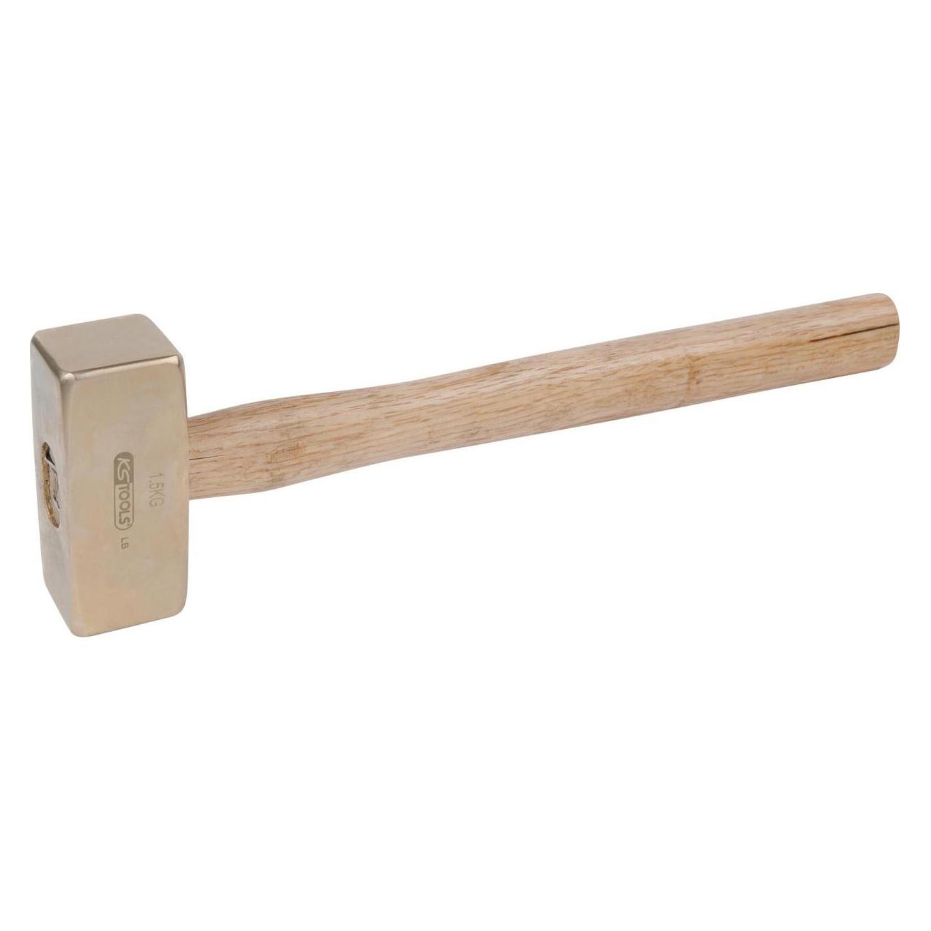 KS Tools BRONZEplus Fäustel, Stielart Hickory, 6000 g (6000 g) (963.2058)