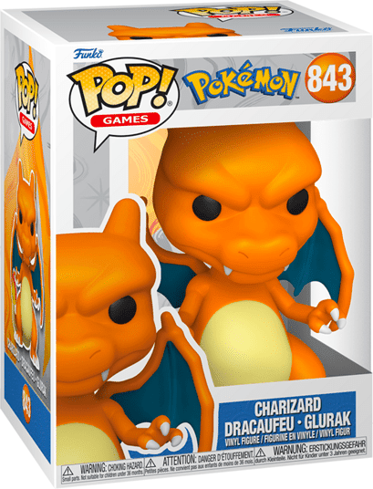 Funko Pop! Vinyl - Pokemon - Charizard Collectible Figure, 6-Inch, for Collectors and Fans