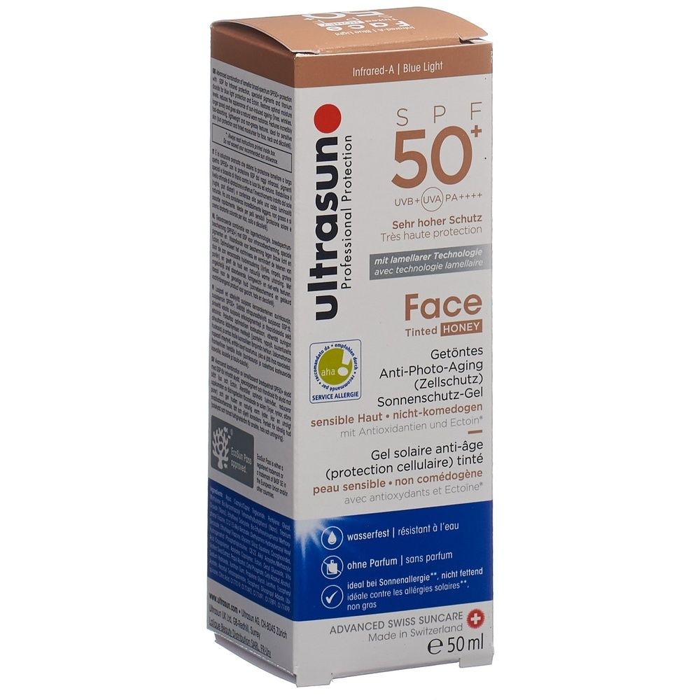 Ultrasun Face Tinted SPF 50+ Honey 50 ml Creme