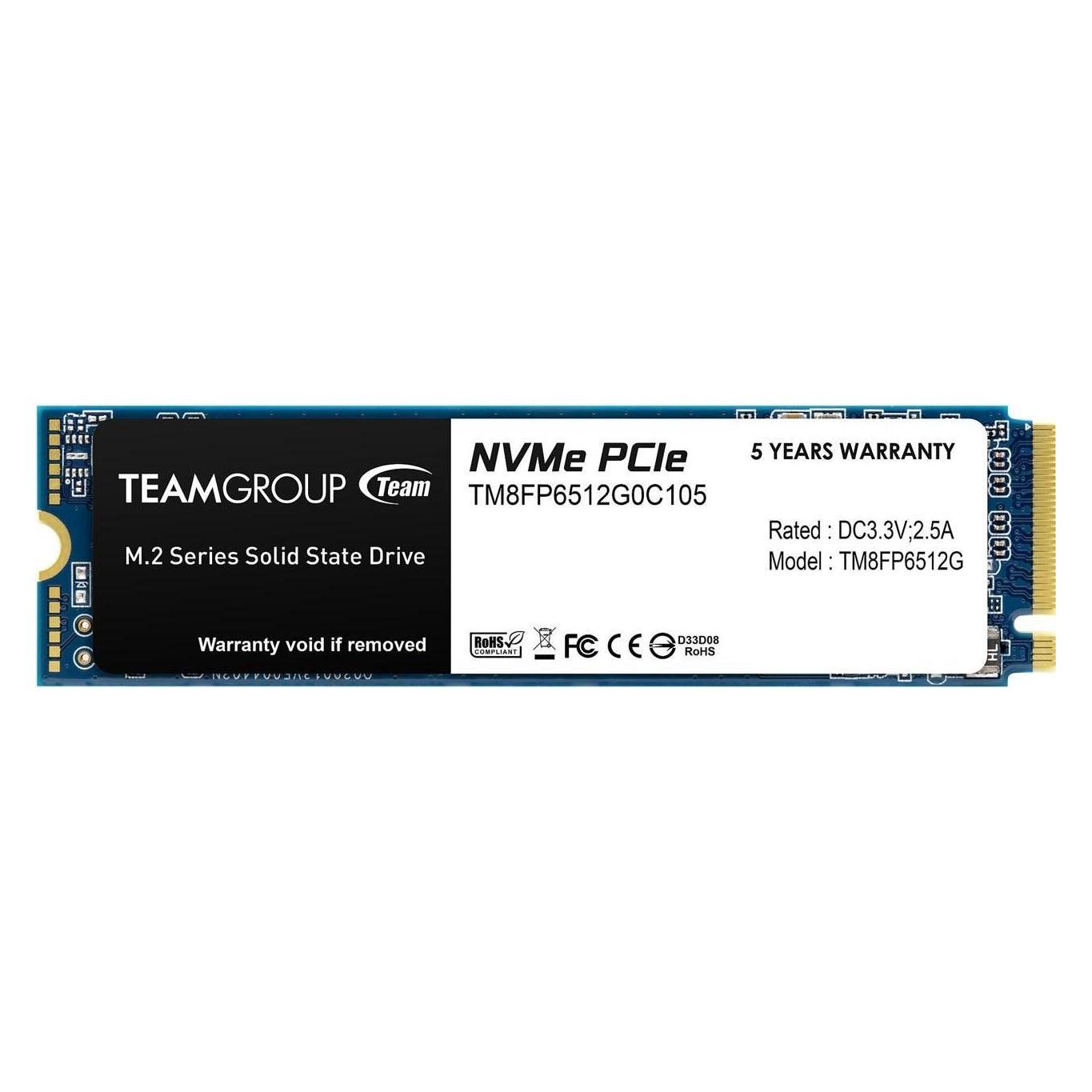 Team Group MP33 (512 GB, M.2 2280) (TM8FP6512G0C101)
