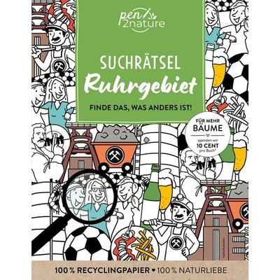 Suchrätsel Ruhrgebiet - Finde das, was anders ist!, Taschenbuch von , Pen2nature, 978-3-9876414-1-1
