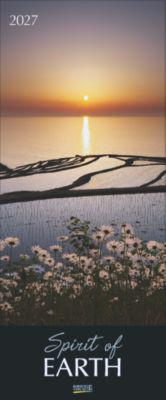 Korsch Bildkalender Spirit of Earth 2027, Hochkant-Format, Fotos mit Naturmotiven, B 285 x T 5 x H 690 mm, farbig