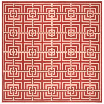 SAFAVIEH Linden Mischa Indoor/ Outdoor Waterproof Patio Backyard Rug