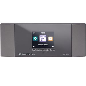 Albrecht DAB-Adapter DR 463+, für Stereoanlage, mit Bluetooth und WLAN, für UKW, Internetradio, DAB+
