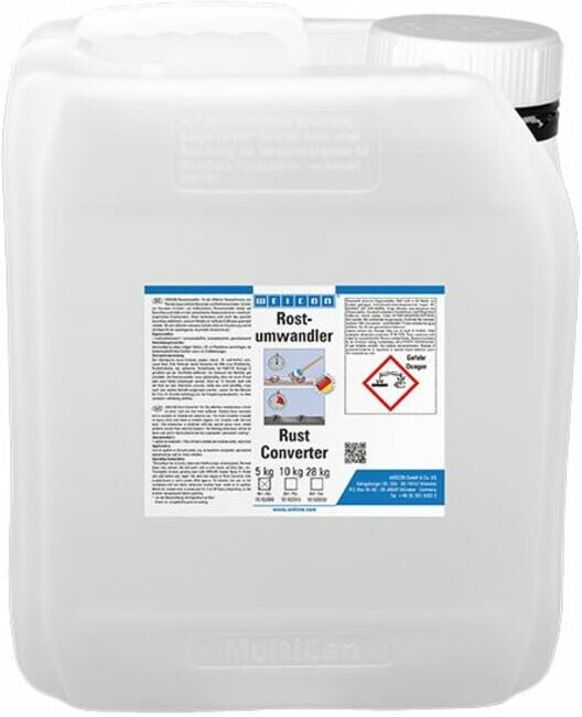 WEICON Rostumwandler, zur Neutralisierung von Rost, 5 kg, weiß, milchig (15152005)