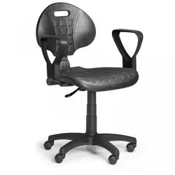 Arbeitsstuhl PUR Biedrax Z9817 - mit Armlehne