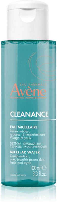 Avène Cleanance reinigendes Mizellenwasser für fettige und problematische Haut 100 ml