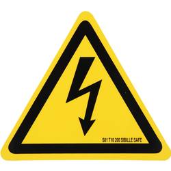 Warnschild-Hybrid-Blitz, Kunststoff, 200 mm KS Tools 117.0179