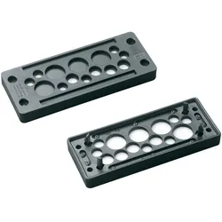 Murrplastik Kabeldurchführungsplatte KDP/N 24/22 sw