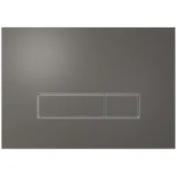 Mepa WC-Betätigungsplatte MEPA Orbit 2-M Glaslaminat Titanio matt, 421883 421883