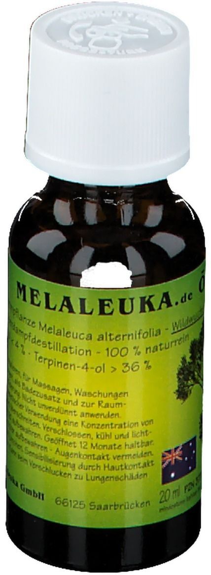 [No_Brand] Melaleuka.de Öl biologischer Anbau Ätherisches 20 ml 20 ml Ätherisches Öl