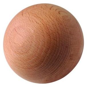 Erzi Woodroller Faszien Kugel (8 cm) (47000)