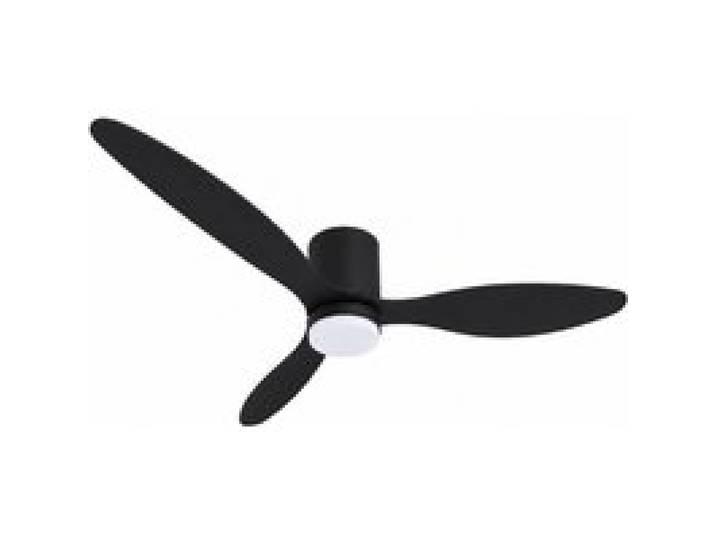 Ventilateur de Plafond LED 18W CCT Noir avec Télécommande Ø107cm