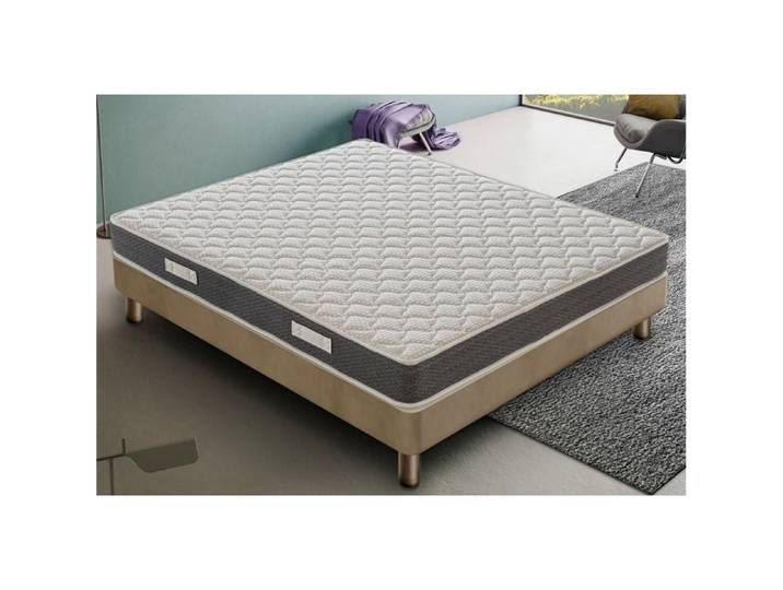 Matelas Ressorts Ensachés 160x200 cm LUNA - Epaisseur 20 Cm