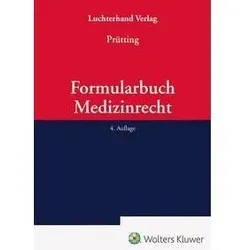 Luchterhand, Formular, Formularbuch Medizinrecht (890x)