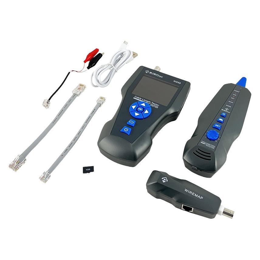 Alantec Profesjonalny tester sieci i kabli koncentrycznych z pomiarem TDR testem PING PoE (Kabeltester) (NI056)