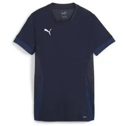 Puma teamGOAL Matchday Trikot Damen - navy/weiß - L