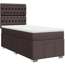 vidaXL, Boxspringbett, Xadenas (Knopfheftung Design) (140 x 200 cm)
