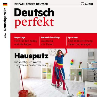 Deutsch lernen Audio - Hausputz - Spotlight Verlag, Audio, 4057664515001