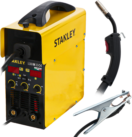 Stanley MIG 140 - Poste à souder Inverter multi procédé - MIG/MMA/TIG LIFT - GAZ/NO GAZ